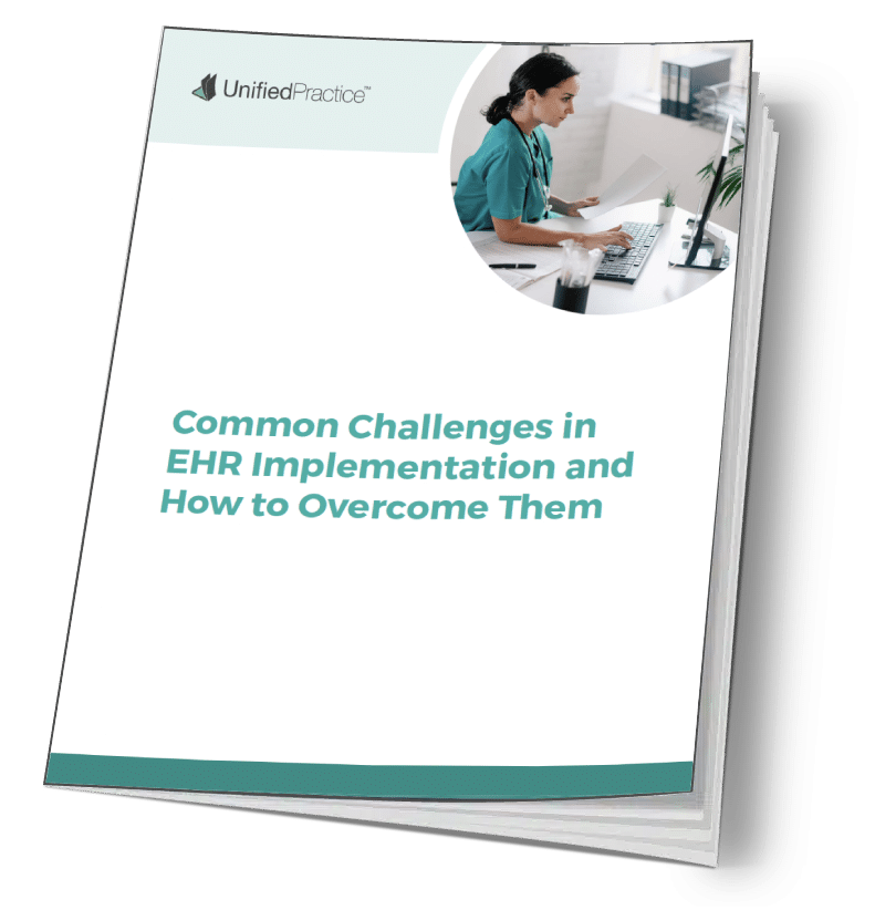 Common Challenges with EHR Implementation white paper cover